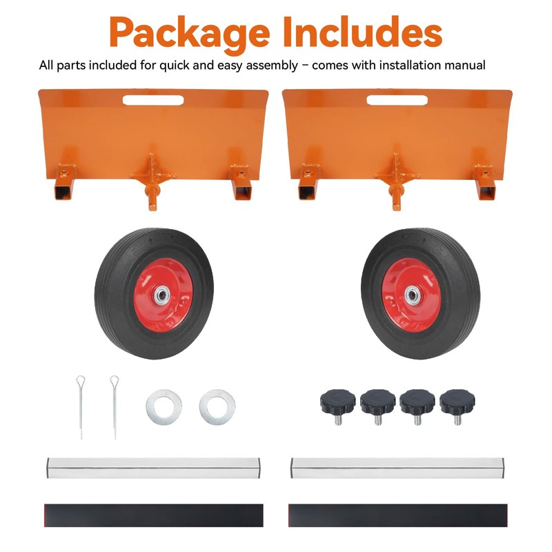 Heavy Duty Panel Dolly 1100 LBS Capacity, Adjustable Clamp Door