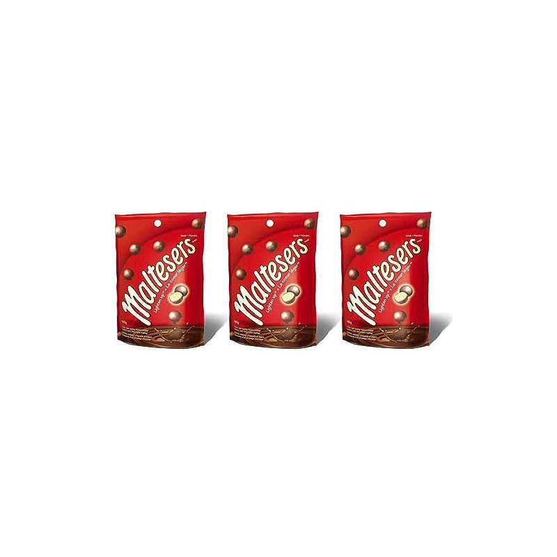 Maltesers Malt Candy 165g/5.8oz, 3-Pack, Imported from Canada