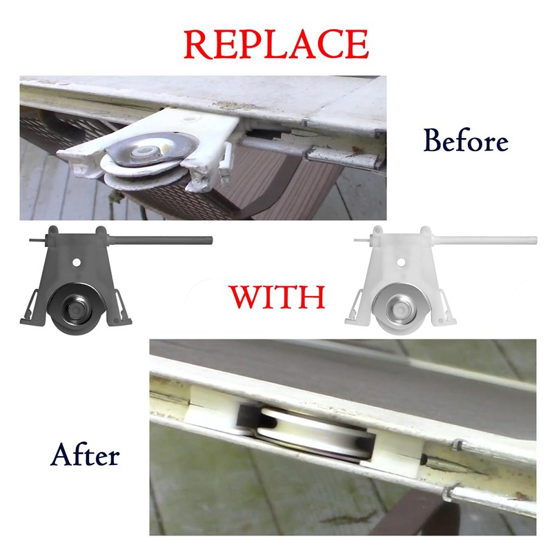 Sliding Screen Door Lower Roller Assembly Fit Andersen Part #1997310