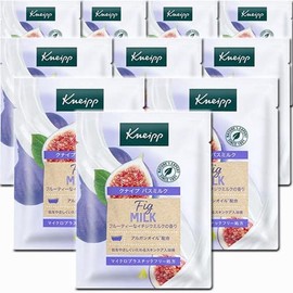 Kneipp Bath Milk, Fig Milk Scented, 10.4 fl oz (40 ml) x 10 Bags Set (4580294851374-10)