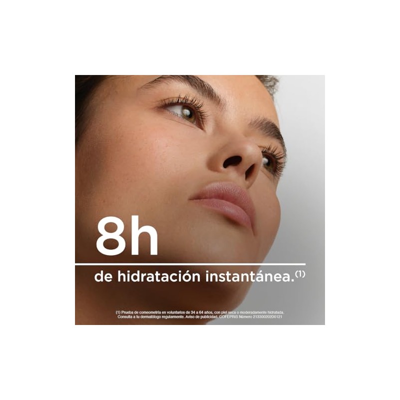 BIODERMA, Hydrabio Light Crema Ligera Hidratante, Ácido Hialurónico, Piel Normal