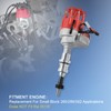 JDMSPEED New HEI Performance Distributor Red Cap Replacement For Ford