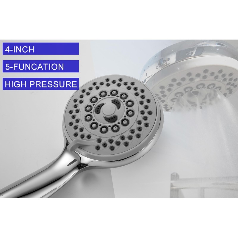 MISSMIN High Pressure RV Handheld Shower Head - Water Saving