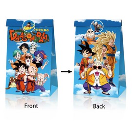 12 Dragon Ball Z Goodie Bags Gift Favors For a Anime Themed Birthday Party Event