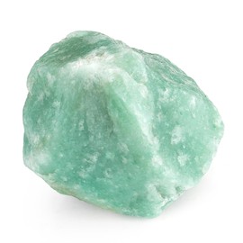 GUJOXILA 1.8"-2.2" Green Aventurine Raw Rough Healing Crystals Natural Stones Rocks Gemstones Protection Reiki Tumbling Cabbing Divination Meditation Fountain Stone 1pcs
