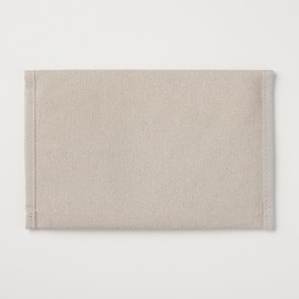 Muji NGB85A1S Cotton Maternal and Child Notebook Case, Small, Navy, Compatible with A6 Size