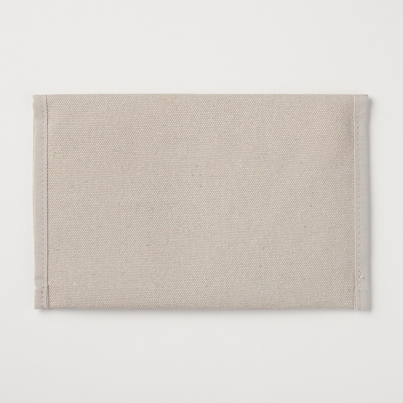 Muji NGB85A1S Cotton Maternal and Child Notebook Case, Small, Navy,