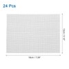 uxcell 24Pcs Window Screen Repair Patches, 7.09" x 5.12" Fiberglass