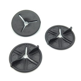 VVO Fasteners- Black Plastic Rear Wheel Arch Lining & Mudguard Clips for Peugeot 2008, 206, 207, 208, 3008, 308, 5008, (Pack of 10)