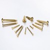 200-Pack Small Tiny Nails, 2mm x 25mm Brass Precision MIni