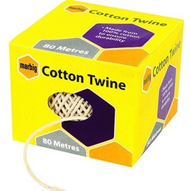 MARBIG(R) 845601A Twine Cotton 80M Natural