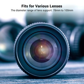 SMALLRIG Universal 15 mm LWS Rod Mount Lens Support Bracket Height Adjustable for DSLR Camera Shoulder Rig - 2727