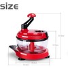 Multi-Functional Manual Food Processor,8 Cup Hand-powered Crank Chopper,Mincer Blender with