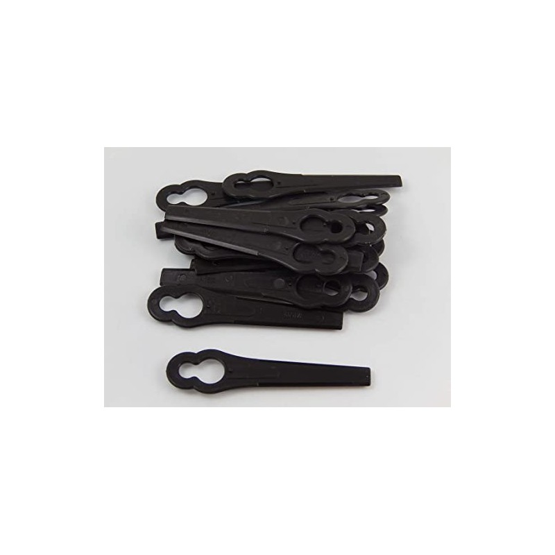 vhbw 20 x Replacement Blades Compatible with Einhell BG-CT 18