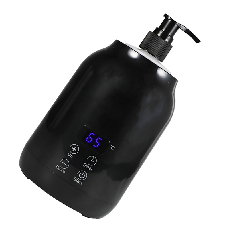 Massage Oil Warmer LED Display Touch Control Temperature Adjustable Body