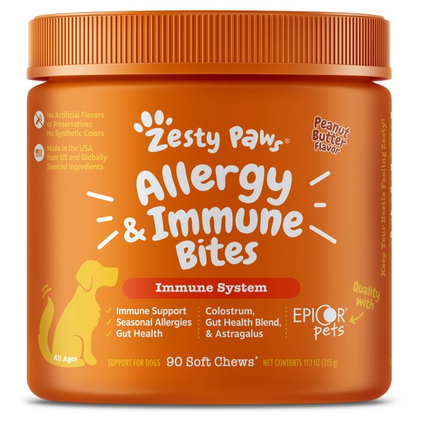 Zesty Paws Zesty Paws Dog Allergy Relief- Dog Itching Skin