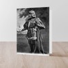 CafePress Sarah Bernhardt Hamlet Antique Blac Greeting Cards Folded Greeting