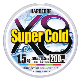 DUEL HARDCORE Super Cold X8 Fishing Line Fishing Line High Strength Sensitivity