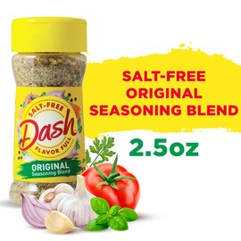 Dash Salt-Free Seasoning Blend, Original, 2.5 Ounce (Pack of 8)