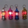 Uonlytech 20pcs Mini Keychain Flashlights LED Pocket Ramadan Lantern Keyring