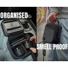 Stash Bros Smell Proof Bag with Magnetic Rolling Tray |