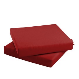 California Umbrella GCSP18B-2 Seat Pad Cushion, 18" x 18", Red
