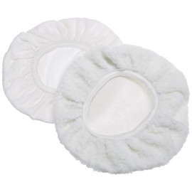 Einhell Polishing Hoods Set (x2 Pieces) - Original Replacement Polishing Cloths For CE-CB, CC-PO And BT-PO Polishing And Buffing Machines With A 254mm Diameter Disc