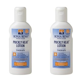 Rona Ross Prickly Heat Lotion Twin Pack | Helps treat and prevent heat and sun rash and other skin complaints