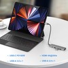 4 in 1 USB C Docking Station with PD100W Charging