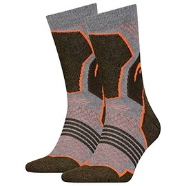 Head Crew Sock, Forest, 39/42 (Pack of 2)
