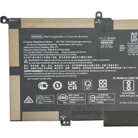 QINGYUX New WS04XL HSTNN-DB9Z L97352-2D1 L97357-005 WSO4XL Laptop Battery Compatible with HP Spectre x360 14 14-ea 14-ea0002ni 14-ea0002nx 14t-ea000 Series Notebook
