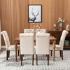 COLAMY Button Tufted Dining Chairs Set of 2, Parsons Upholstered