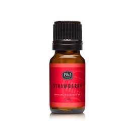 P&J Trading Fragrance Oil for Diffusers for Home - Strawberry 10ml Fragrance Scents for Candle Making - Soap Making Supplies & Car Diffuser Scents