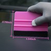 2-Pack Felt Edge Squeegee Tool for Car Vinyl Wrap, Window