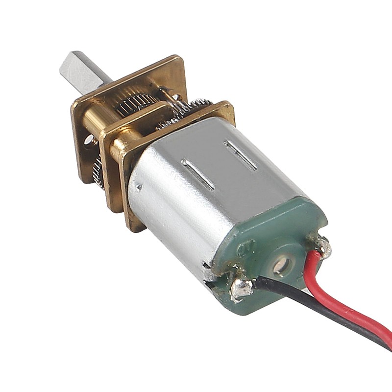 DIANN 10pcs Mini Micro N20 Gear Motor DC 3V-6V Slow