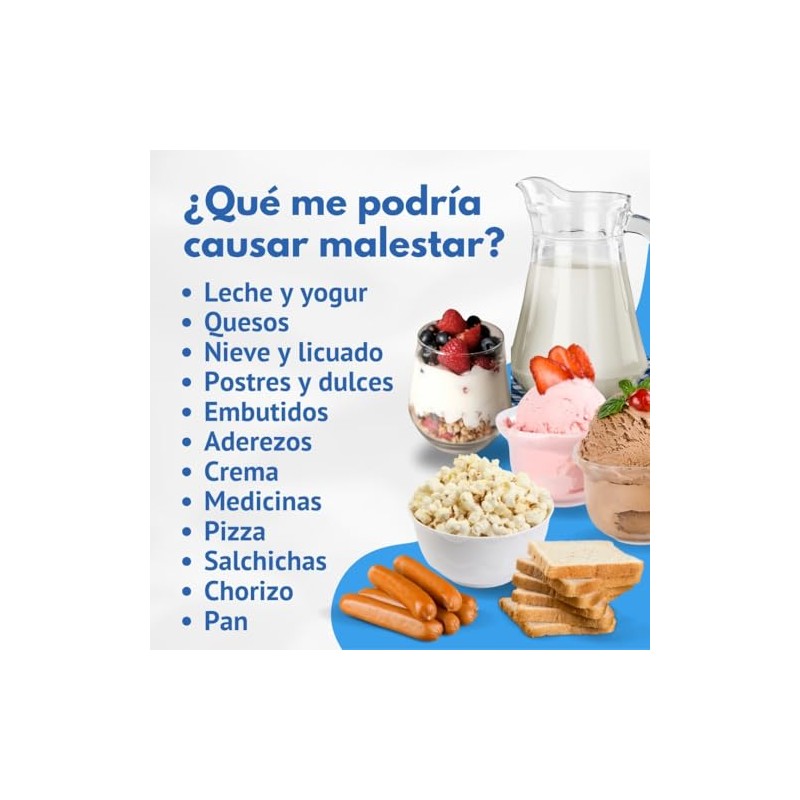 18000fcc Potente Enzimas Digestivas Natural Apoyo Intolerancia Lactosa Enzima Lactasa