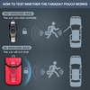 3 Packs Faraday Pouch for Car Keys,Car Key RFID Signal