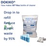DOKIKO Glass Cleaner Refill Tablets - 50 Concentrated Multi-Surface Cleaning