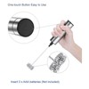 Milk Frother Electric Handheld Foam Whisk Mixer Low Noise Tool