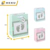 HEKU Sacchetti regalo premium "Baby" in pastello, 3 pezzi, 23