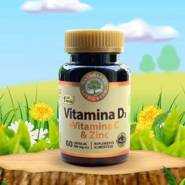 Vitamina Zinc 400 Cápsulas Naturelab Sabor