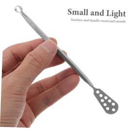 MERRYHAPY Foot Care Tool Double-head Stainless Steel Foot File for Softening Rough Heels
