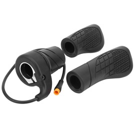 Keenso Half Twist Gas Electric Bicycle Throttle Grip Twist with Waterproof Joint for Electric Bicycle Mountain Bike