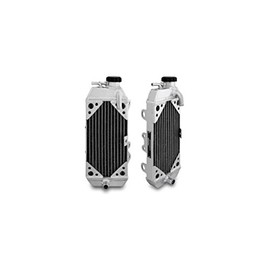Mishimoto MMDB-RMZ250-07RX Dirt Bike Aluminum Radiator Compatible With Suzuki RMZ250 2007-2009