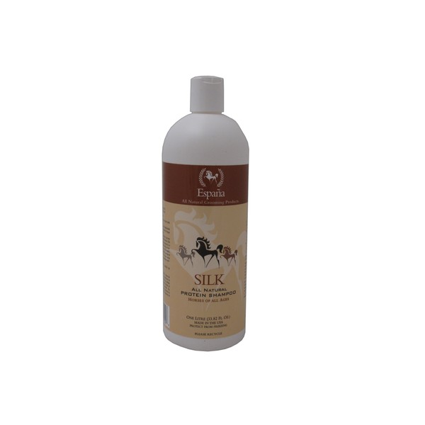 Espana Silk ESP0020E Specially Formulated Silk Protein Shampoo for Horses, 33.82-Ounce