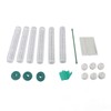 6PCS Plastic Moss Poles for Monstera Small Medium Climbing Plants