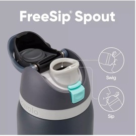 Owala FreeSip 40 oz Insulated Water Bottle - Eco-Friendly, BPA-Free