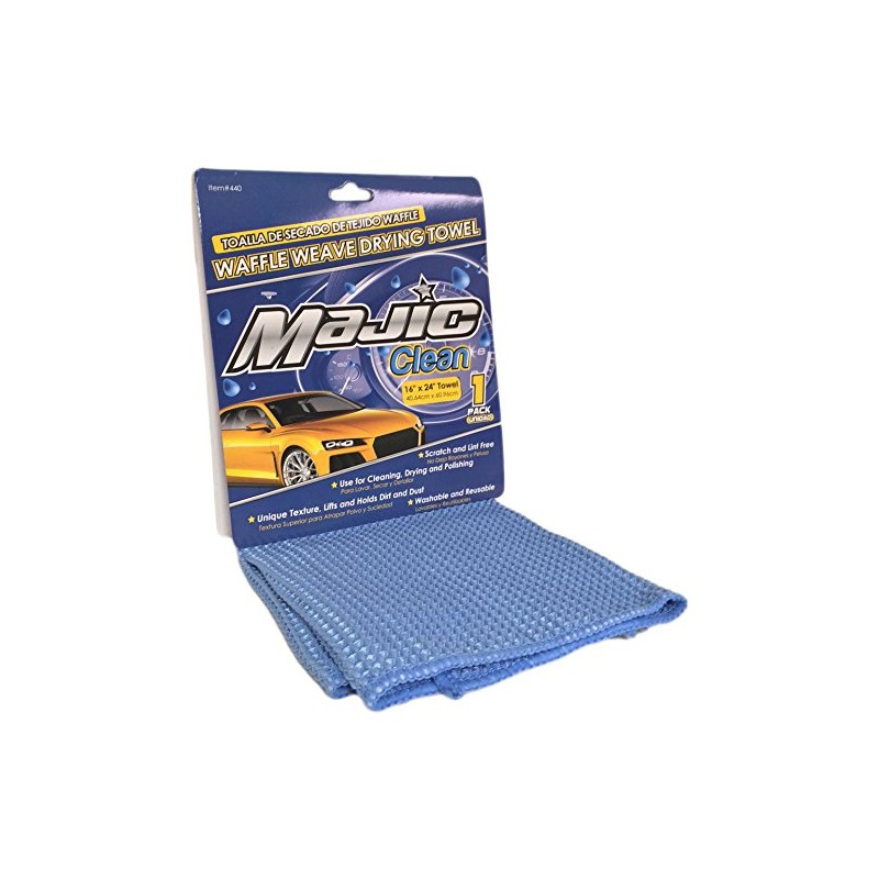 Majic Extra Long 16 x 24" Microfiber Drying Towel Cloth,