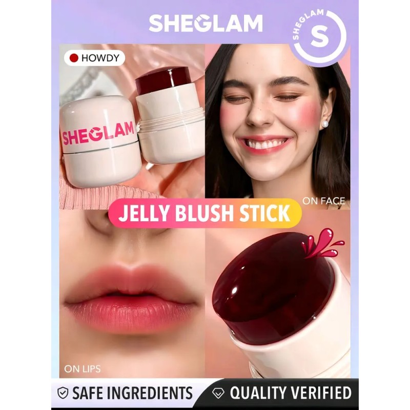 Sheglam Jelly Blush Stick Tono Del Maquillaje Howdy