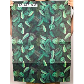 Central 23 - 6 Wrapping Paper Sheets - Green Leaves and Plants - Eco Gift Packaging for Men and Women - Recyclable - Trendy Design for Girls